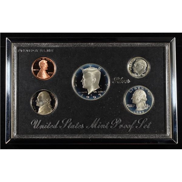 1993 PREMIER SILVER PROOF SET