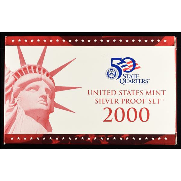 2000 SILVER PROOF SET