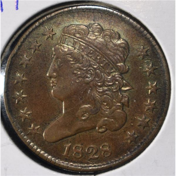 1828 CLASSIC HEAD HALF CENT