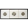 Image 2 : (3) 1865 3-CENT NICKELS