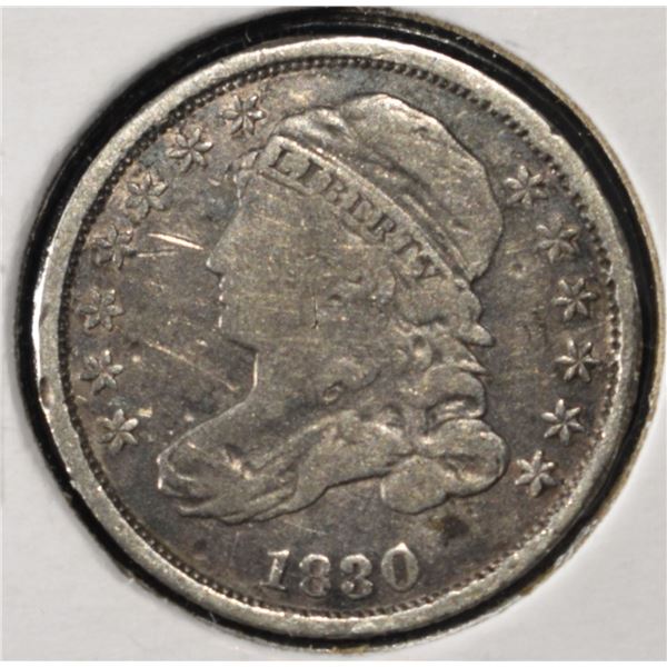 1830 LIBERTY CAP DIME