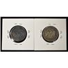 Image 2 : 1875 & 1877 LIBERTY SEATED QUARTERS