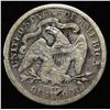 Image 2 : 1877-CC SEATED LIBERTY QUARTER