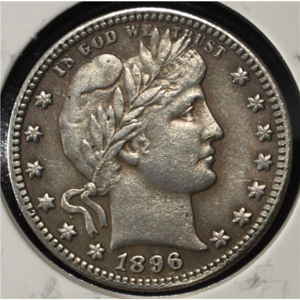 1896 BARBER QUARTER