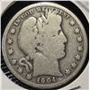 Image 1 : 1904-S BARBER HALF DOLLAR