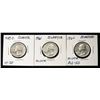 Image 1 : 1961, 62 & 48-D WASHINGTON QUARTERS