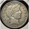 Image 1 : 1909-S BARBER HALF DOLLAR