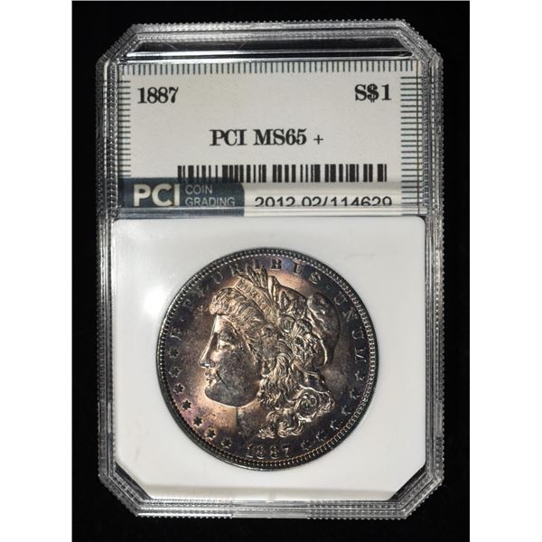1887 MORGAN DOLLAR PCI GEM BU
