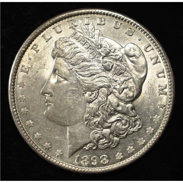 1898 MORGAN DOLLAR CH AU