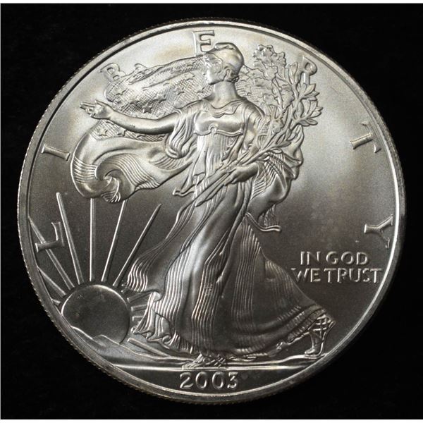 2003 AMERICAN SILVER EAGLE