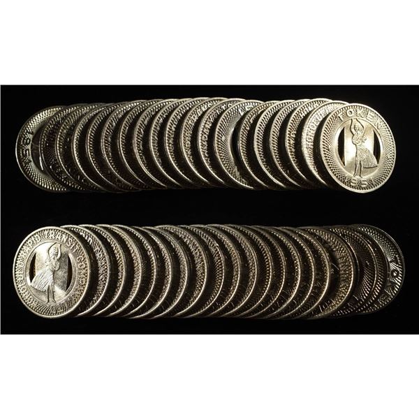 (40) 1951 HONOLULU RAPID TOKENS