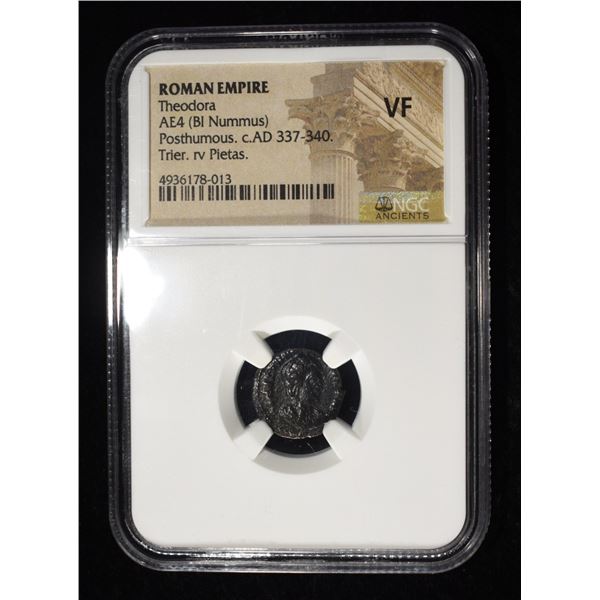 THEODORA, C.AD 337-340 NGC VF