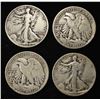 Image 2 : (10) 90% SILVER WALKING LIBERTY HALF DOLLARS