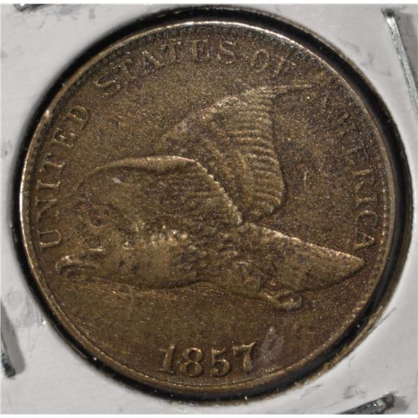 1857 FLYING EAGLE CENT