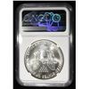 Image 4 : 1991 AMERICAN SILVER EAGLE NGC MS69