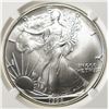 Image 2 : 1992 AMERICAN SILVER EAGLE NGC MS69