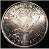 Image 1 : 2000 MILLENNIUM 1 OZ .999 SILVER ROUND
