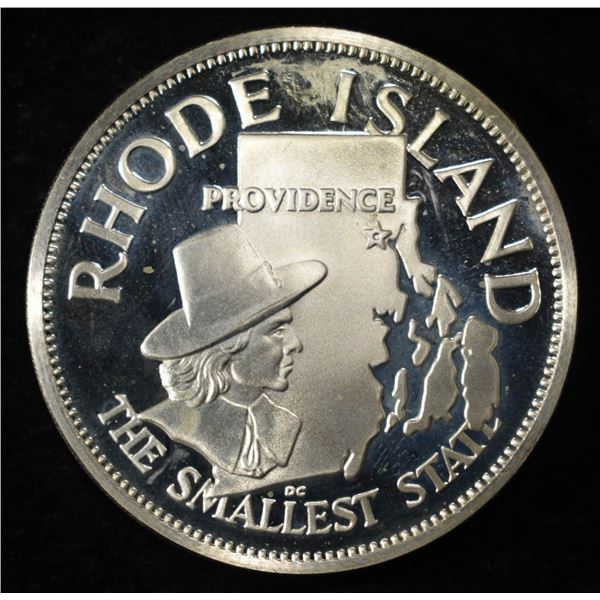 RHODE ISLAND 1 OZ 92.5 % SILVER ROUND