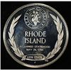 Image 2 : RHODE ISLAND 1 OZ 92.5 % SILVER ROUND