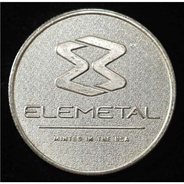 ELEMETAL 1 OZ 0.999 SILVER ROUND