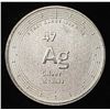 Image 2 : ELEMETAL 1 OZ 0.999 SILVER ROUND