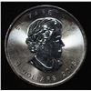 Image 2 : 2015 MAPLE LEAF 1 OZ 0.999 SILVER ROUND