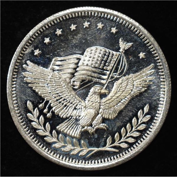 TRADE UNIT 1 OZ 0.999 SILVER ROUND