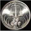 Image 1 : UNIVERSARO 1 OZ .999 SILVER ROUND