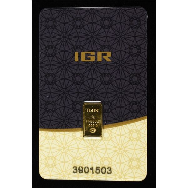 IGR 1G .999 GOLD