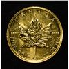 Image 1 : 1984 $5 1/10TH OZ  GOLD MAPLE LEAF