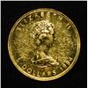 Image 2 : 1984 $5 1/10TH OZ  GOLD MAPLE LEAF