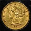 Image 1 : 1881 $5 GOLD LIBERTY BU