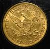 Image 2 : 1881 $5 GOLD LIBERTY BU