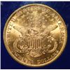 Image 2 : 1899 $20 GOLD LIBERTY CH BU