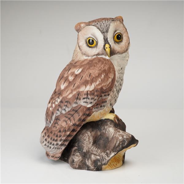 Boehm Porcelain Figurine, Screech Owl 20079