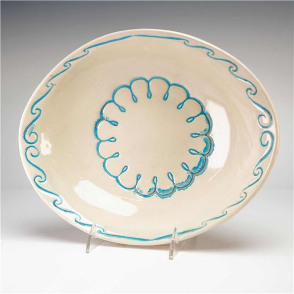 McCoy Decorative White Floral Bowl