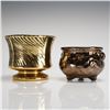 Image 2 : Two McCoy Pottery Floraline Luster Planters