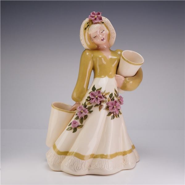 Hedi Schoop California Pottery Figural Double Planter Vase