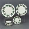 Image 1 : 5pc Wedgwood Napoleon Ivy Pattern Place Setting