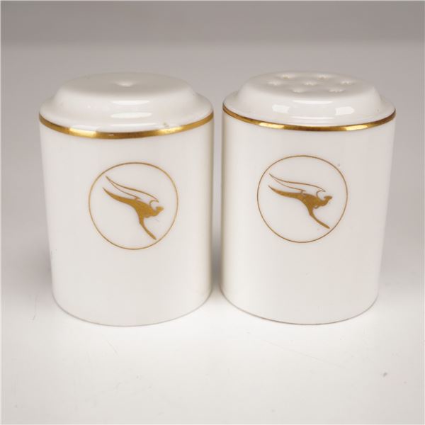 Wedgwood Salt & Pepper Shakers for Qantas Airways Airlines