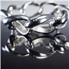 Image 2 : Napier Silver Tone Link Circle Brooch