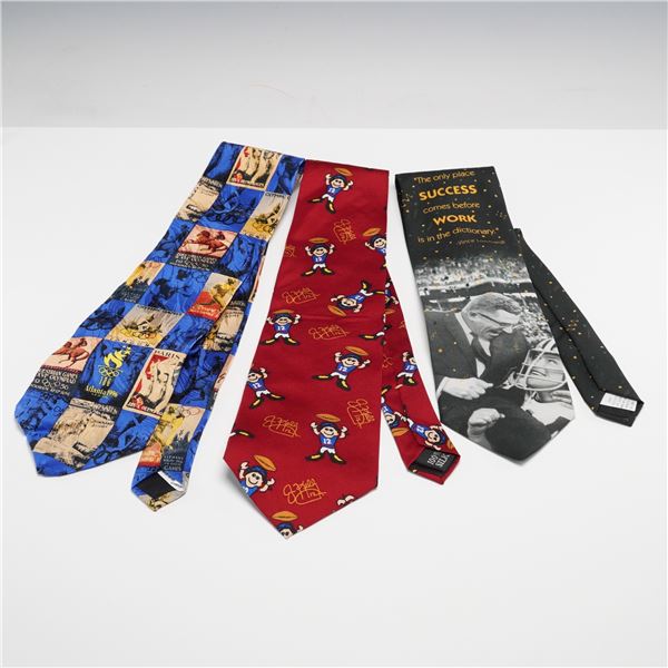3pc Men's Sport Themed Neckties