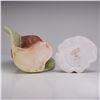 Image 3 : 2pc Lady Figurines Including Lenox Tea At The Ritz & Vintage Ceramic Head Wall Pocket