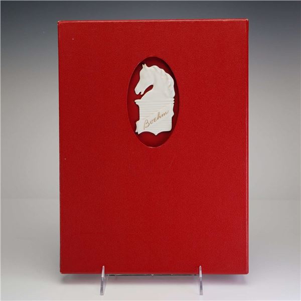 Limited Edition by Frank J. Cosentino Book, Edward Marshall Boehm, 1913-1969, Helen Boehm Signed and