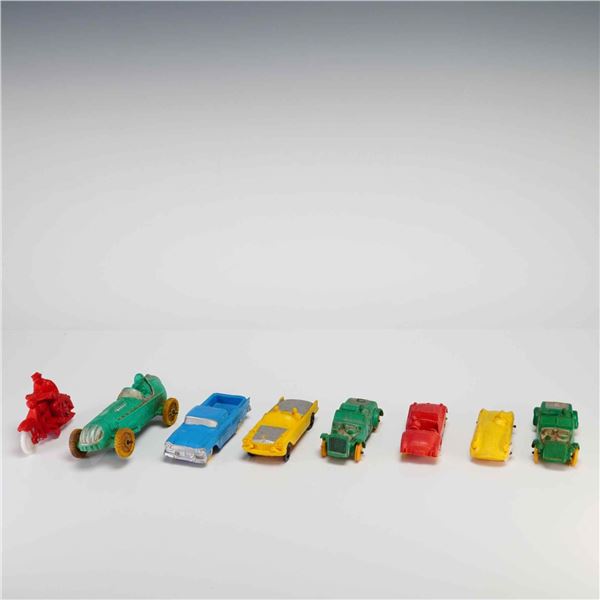 8pc Collection of Auburn Toy Cars and Vehicles