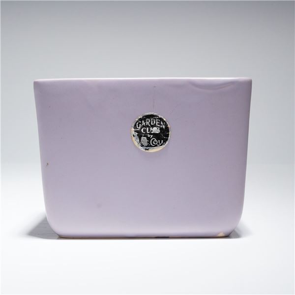 McCoy Pottery Garden Club Line Rectangular Planter