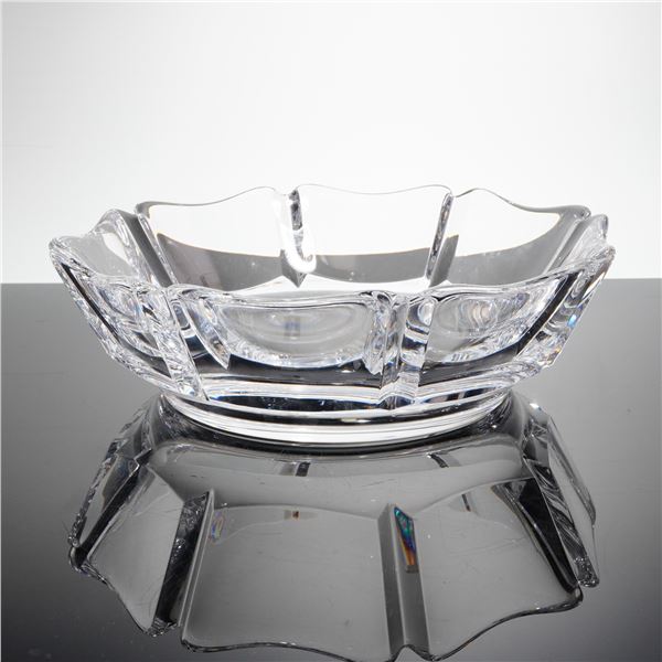 Orrefors Crystal Corona Bowl by Lars Hellsten