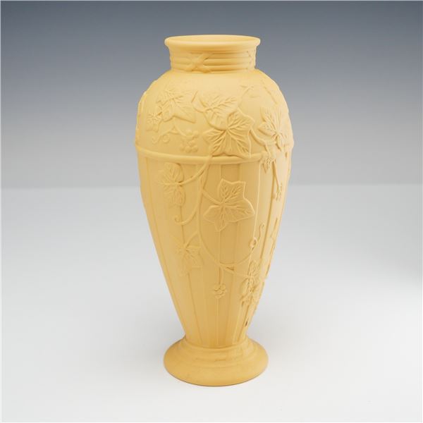 Wedgwood Yellow Jasperware Vase