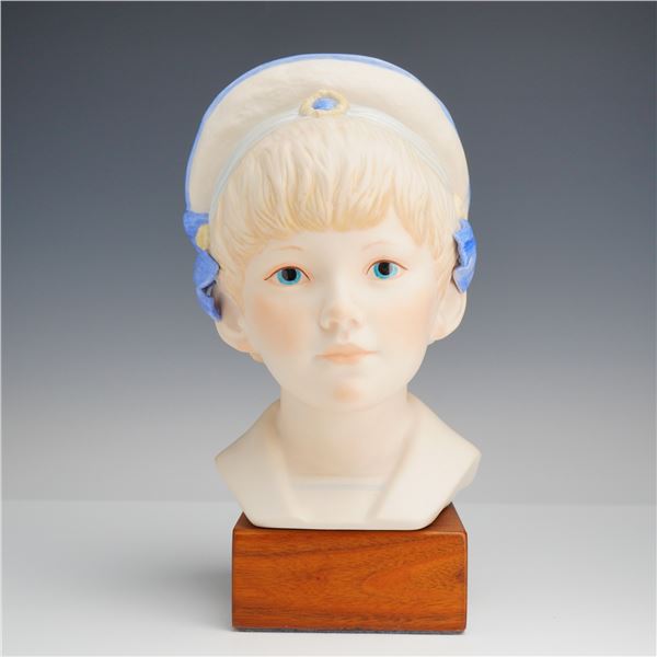 Cybis by Gertrude Fass Porcelain Bust, Edward
