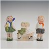 Image 1 : Three Bisque Porcelain Children Figurines